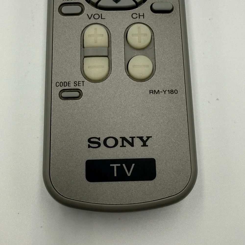 Sony TV Remote Control‎ RM-Y180 OEM Original Gray Untested - Picture 2 of 4